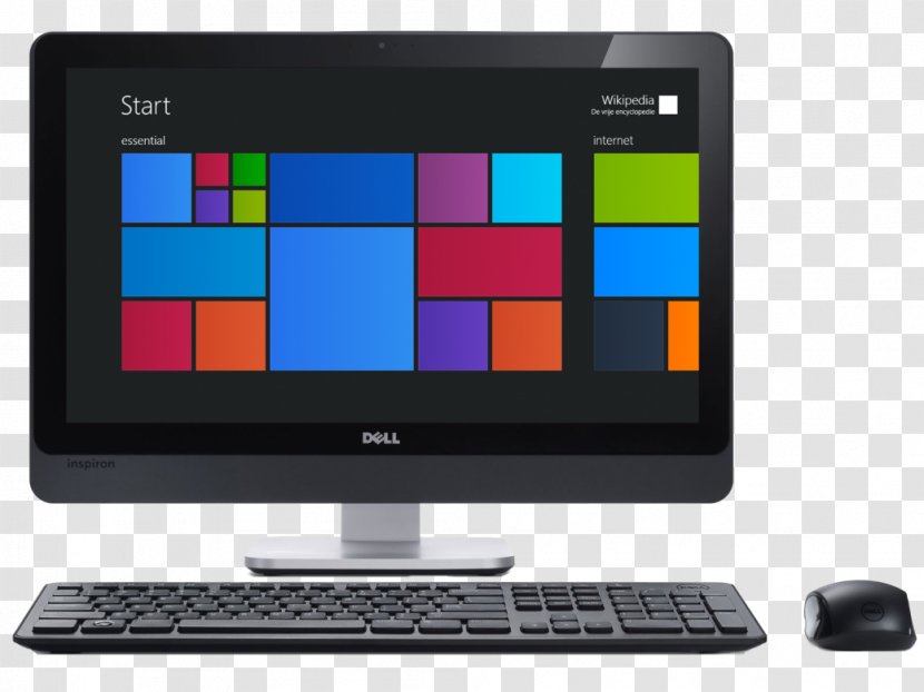 Dell Intel Core Desktop Computers - Personal Computer Transparent PNG