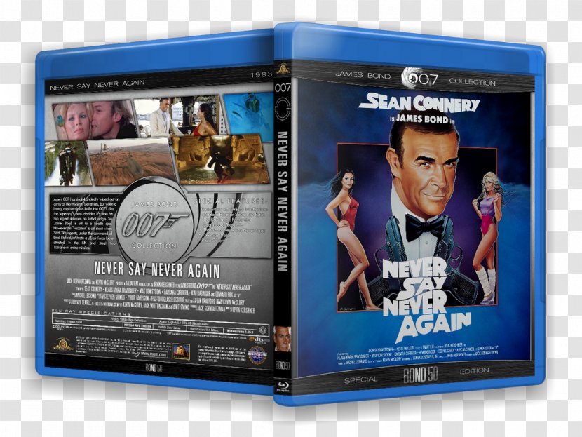 James Bond Blu-ray Disc Poster Film DVD - Bluray - 007 Sean Connery Transparent PNG