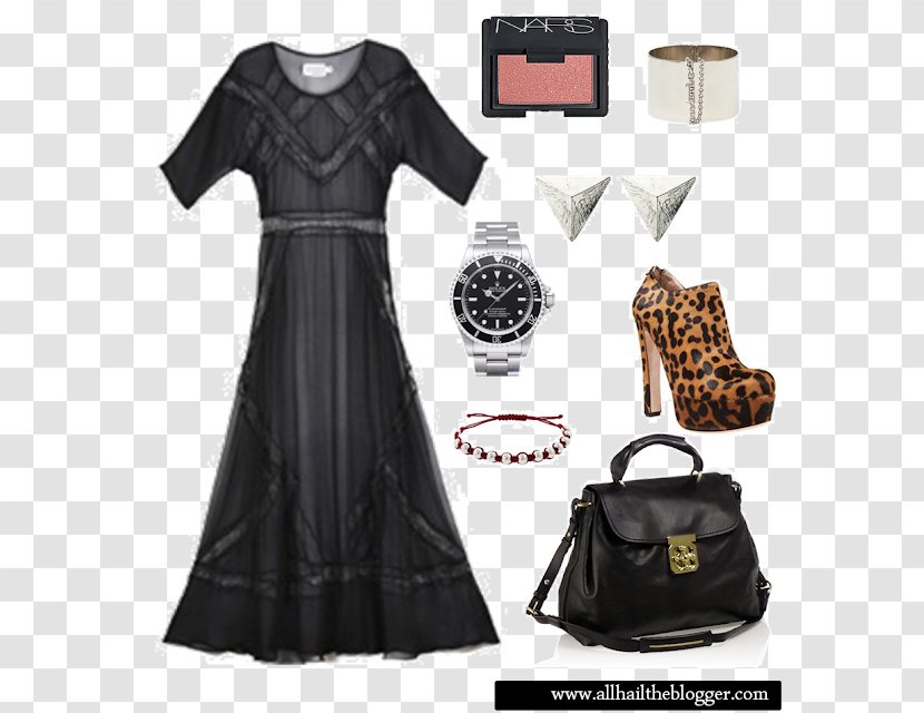Little Black Dress Fashion Design Pattern - Costume Transparent PNG