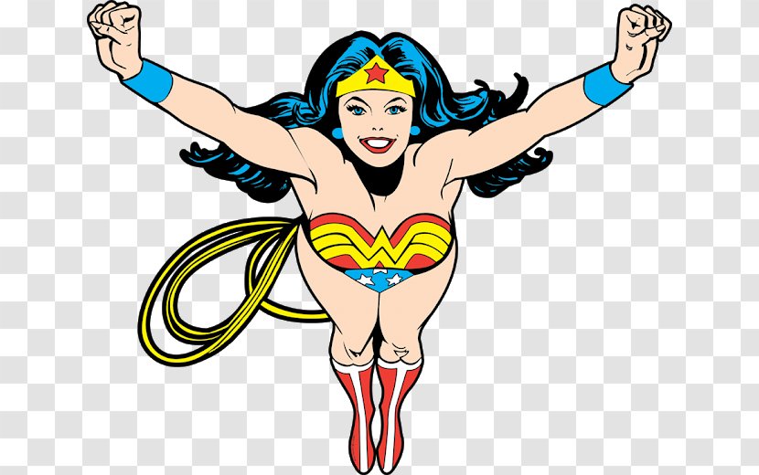 Wonder Woman Superhero Clip Art - Watercolor Transparent PNG