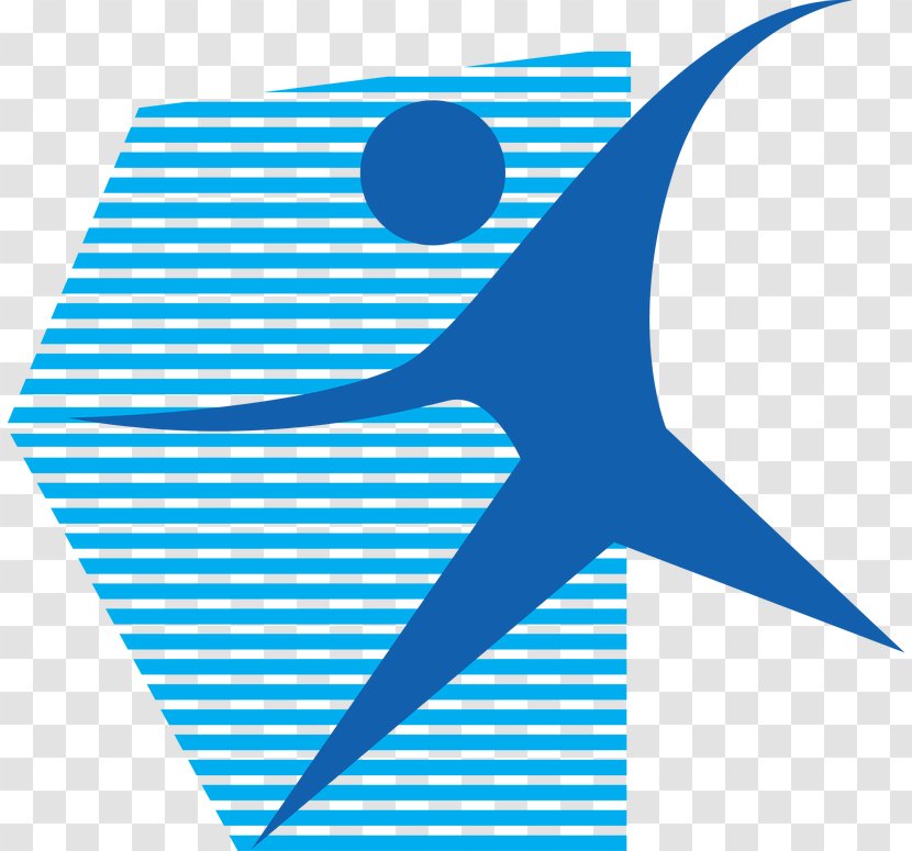 Logo Brand Product Design Clip Art Font - Azure - Gymnastics Bars Transparent PNG