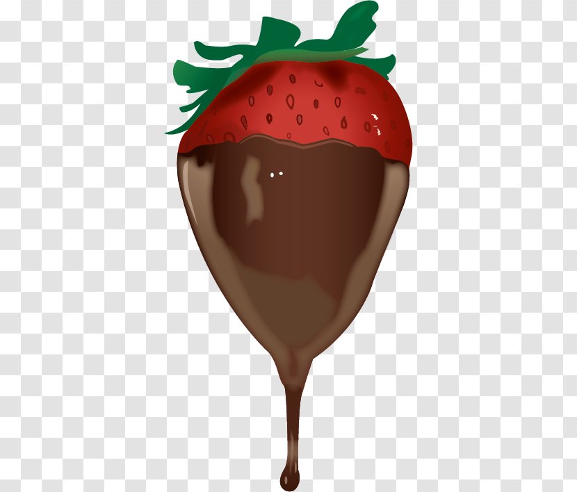 Ice Cream Sundae Chocolate Cake Strawberry - Berry - Vector Strawberries Transparent PNG
