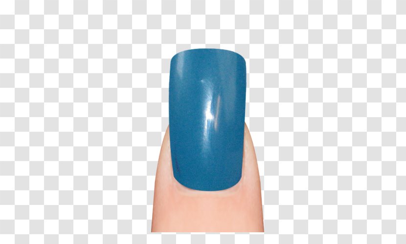 Cobalt Blue Nail Turquoise Transparent PNG