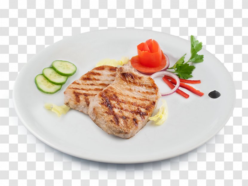 Pork Chop Domestic Pig Dish Meat - Porc Transparent PNG