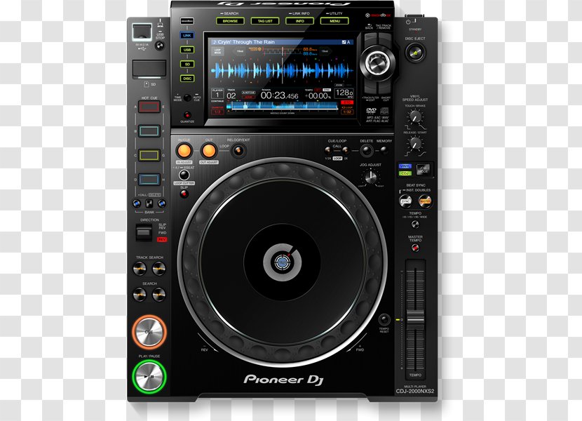 CDJ-2000 CDJ-900 Pioneer DJ Disc Jockey - Cd Player - Media Transparent PNG