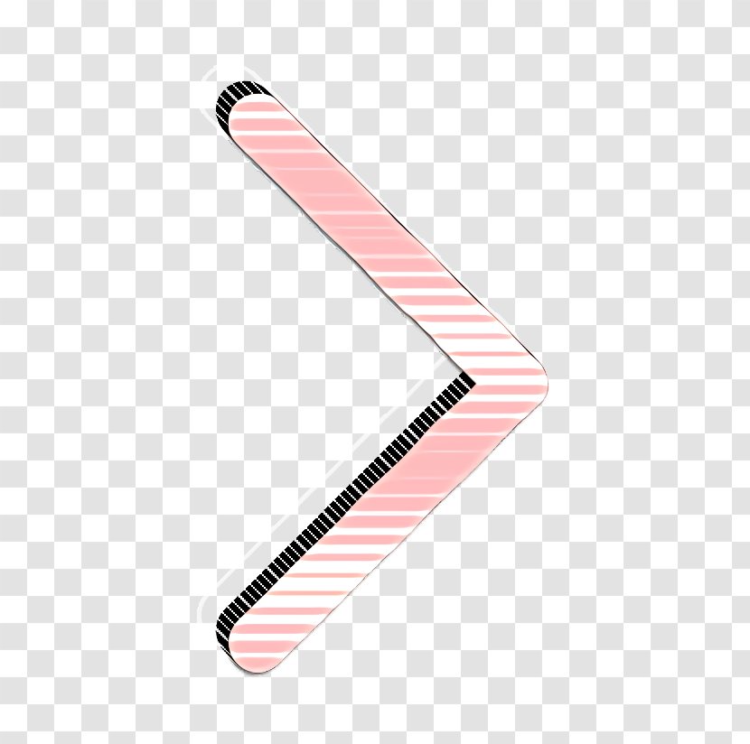 Arrow Icon Right Chevron - Pink Transparent PNG