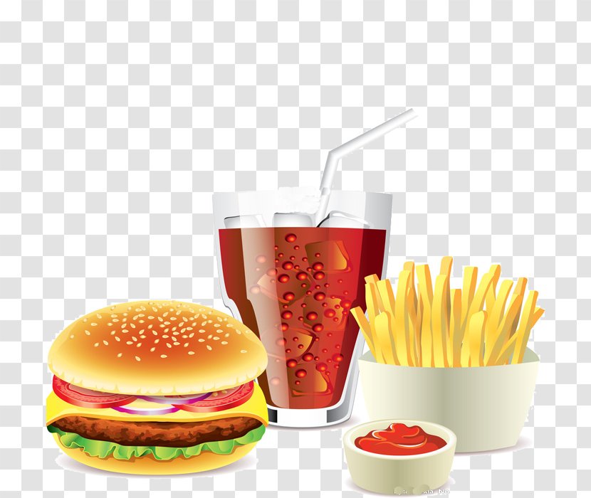 Hamburger Hot Dog Fast Food French Fries Cheeseburger - Crab Fort Packages Transparent PNG