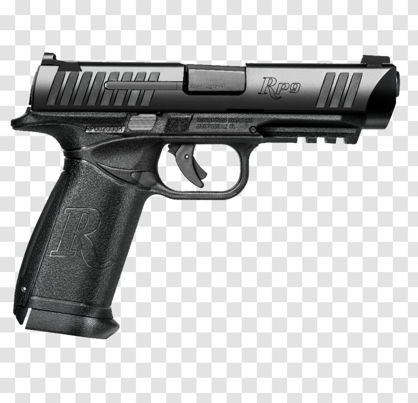 9×19mm Parabellum Remington Arms Semi-automatic Pistol Handgun - Sight Transparent PNG
