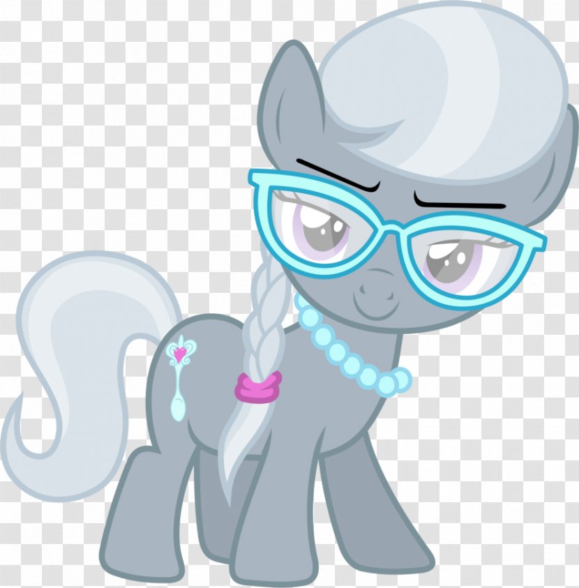 My Little Pony Silver Spoon - Silhouette Transparent PNG