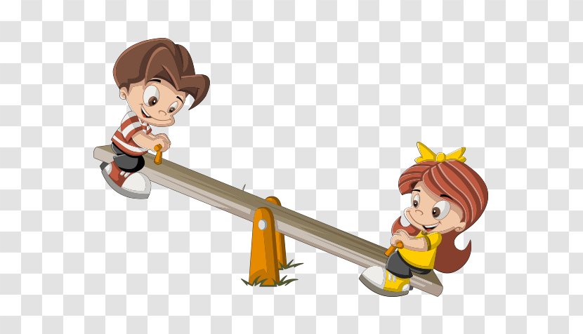 Seesaw Child Playground Slide Swing Clip Art - Heart - Şener Şen Transparent PNG