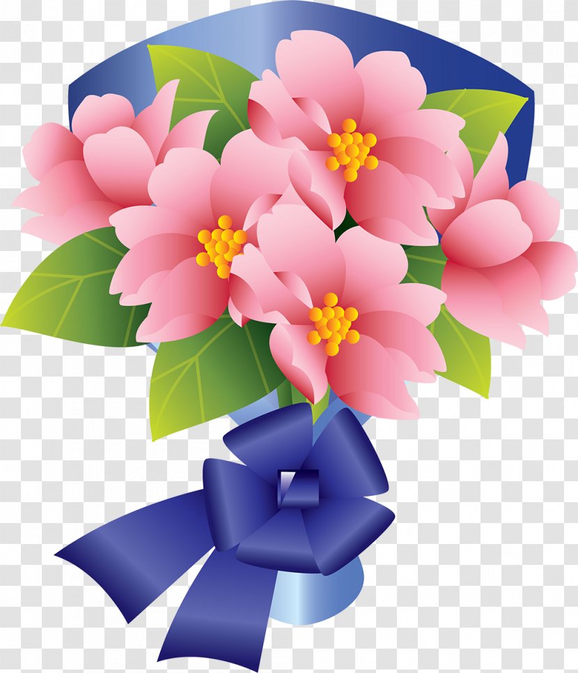 Flower Bouquet Floral Design Drawing Transparent PNG