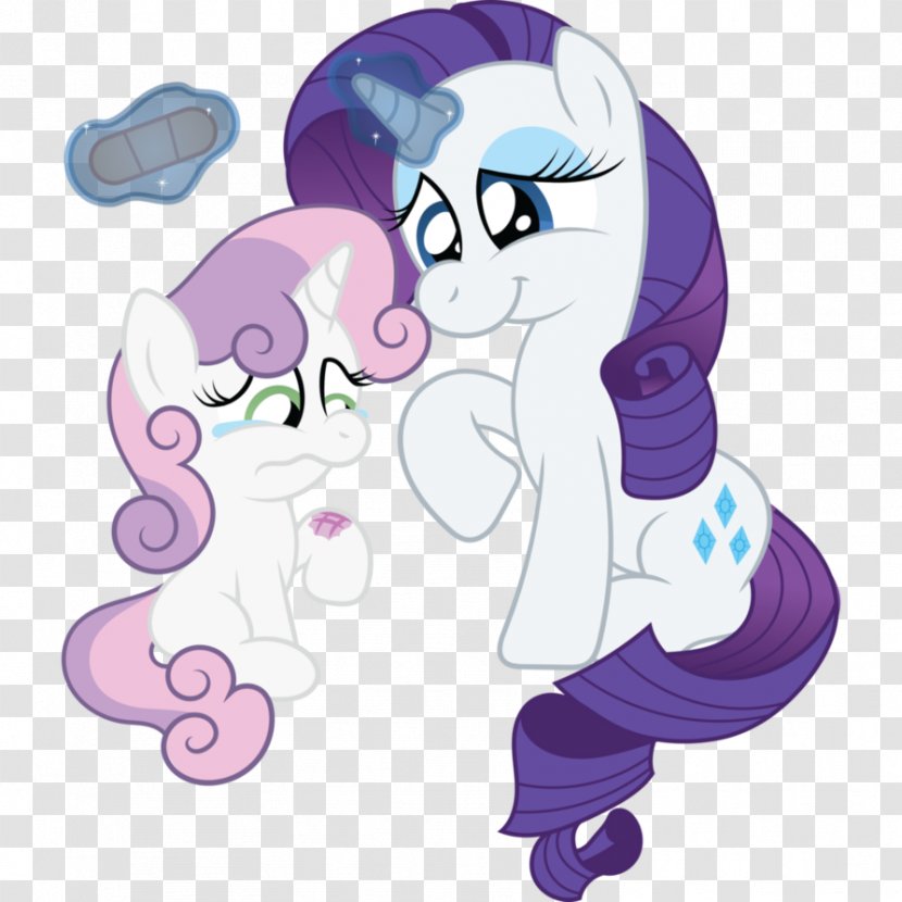 Pony Rarity Sweetie Belle Twilight Sparkle Sunset Shimmer - Cartoon - Pound Cake Transparent PNG