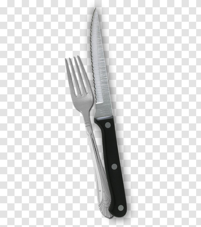 Throwing Knife Restaurant Kitchen Knives Lunch - And Fork Transparent PNG