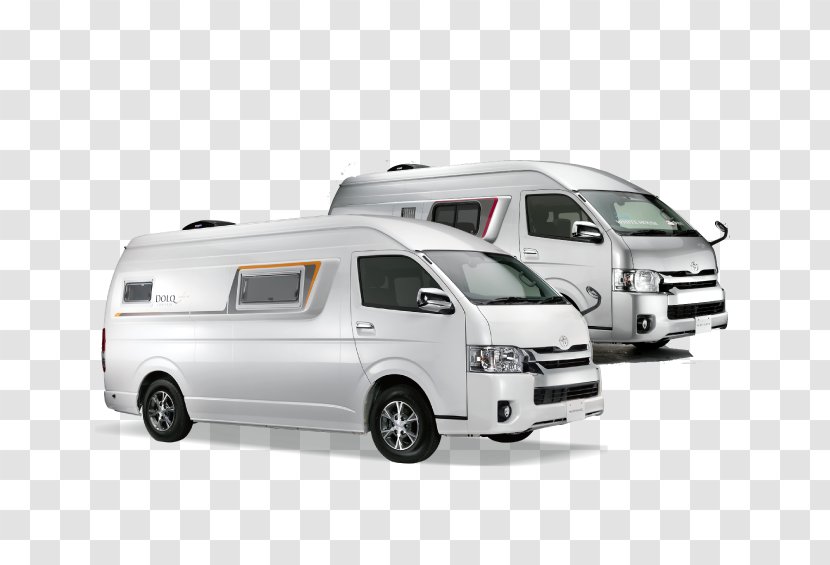 Compact Van Toyota HiAce Car Minivan Campervans - Recreational Vehicle Transparent PNG