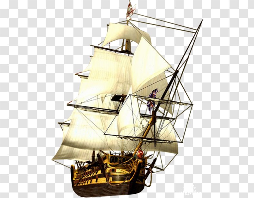 Ship Piracy Boat - Brigantine - Pirate Transparent PNG