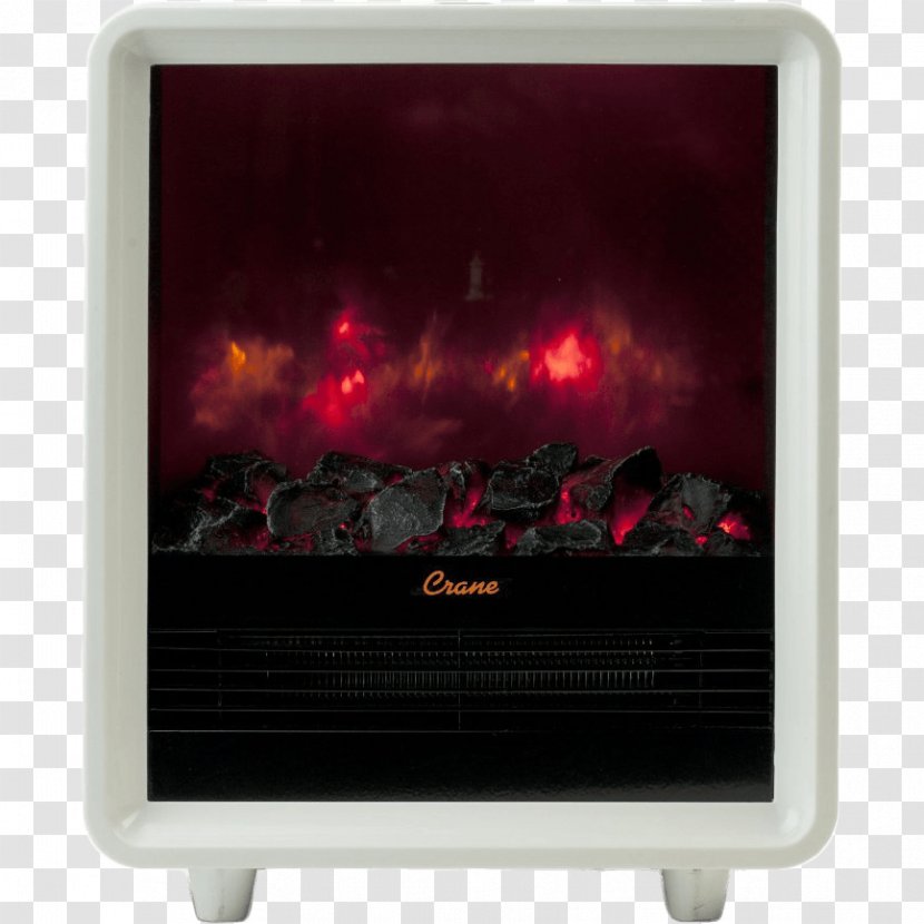 Hearth Fireplace Heater Multimedia - Screen - White Crane Transparent PNG