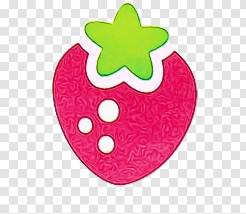 Pink Symbol Circle Logo - Watercolor Transparent PNG
