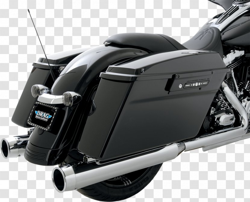 Exhaust System Wheel Motorcycle Harley-Davidson Electra Glide - Hardware Transparent PNG