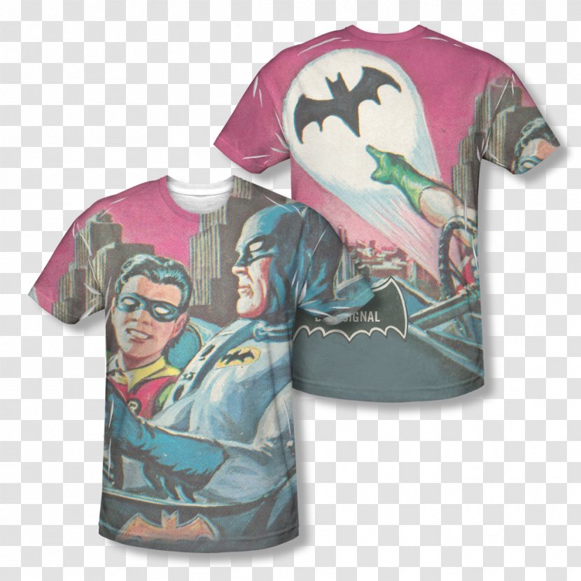 T-shirt Batman Batcave Robin Superman - Wonder Woman Transparent PNG