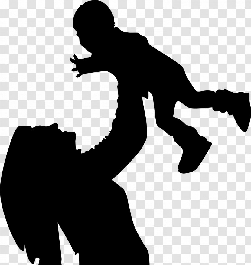 Mother Child Silhouette Son Transparent PNG