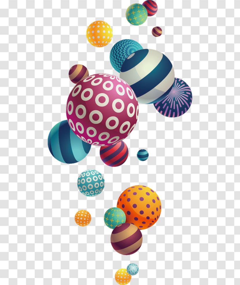 Ball - Color - Multicolored Star Transparent PNG