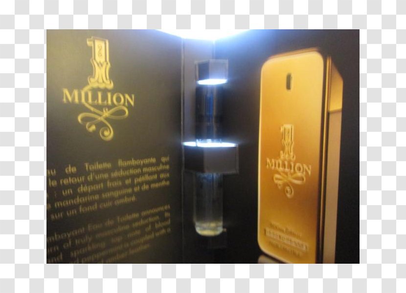 Whiskey Perfume Glass Bottle - Million Men Transparent PNG