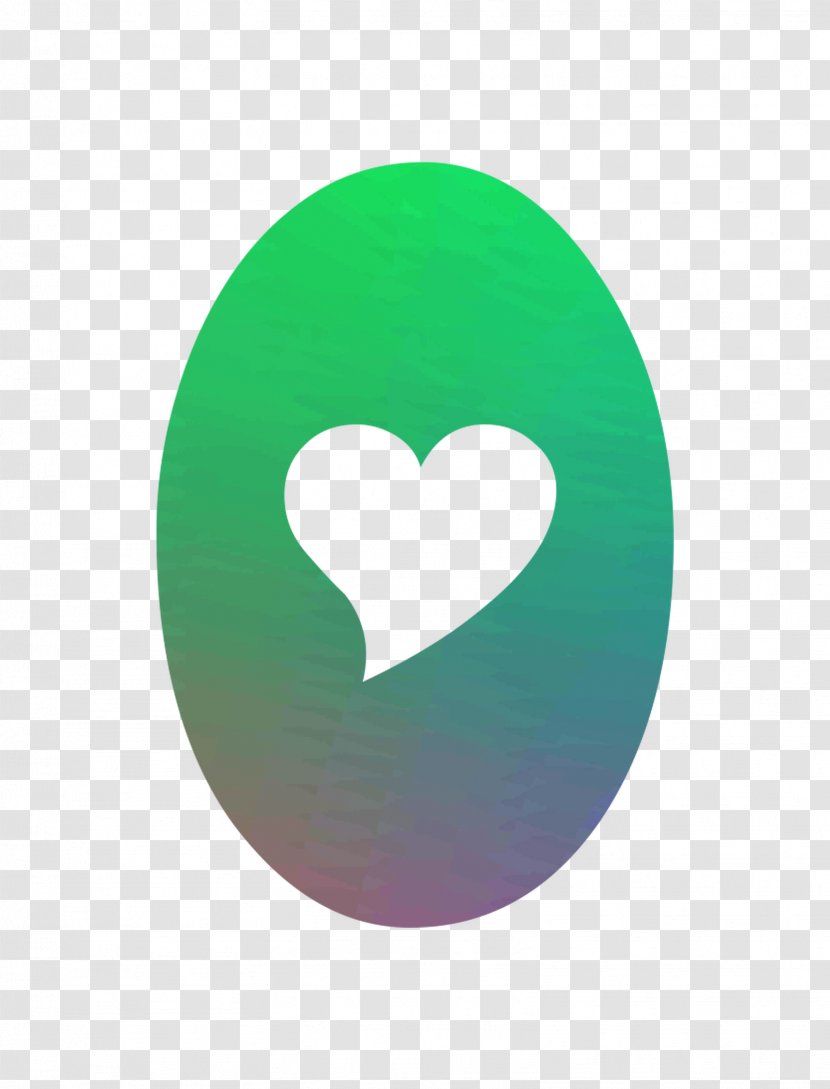 Font Heart - Green - Symbol Transparent PNG