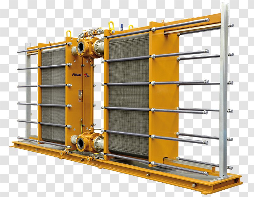 Shelf Steel - Machine - Plate Heat Exchanger Transparent PNG