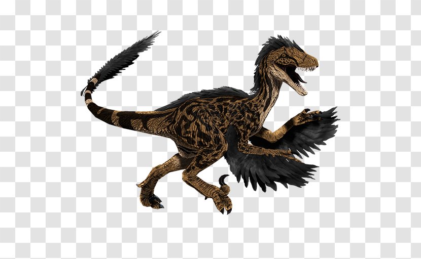 Primal Carnage: Extinction Velociraptor Tyrannosaurus Feather - Falcon Transparent PNG