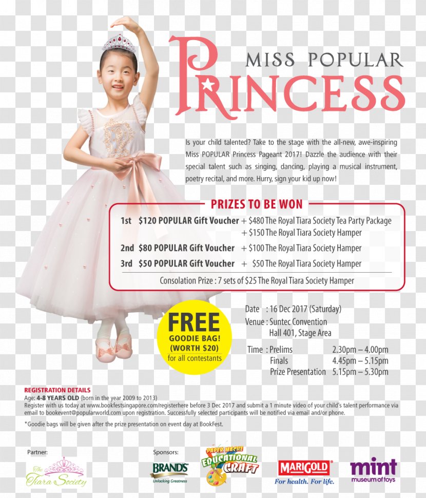 Singapore Popular All Rights Reserved Copyright Author - Dress - Princess Kids Transparent PNG
