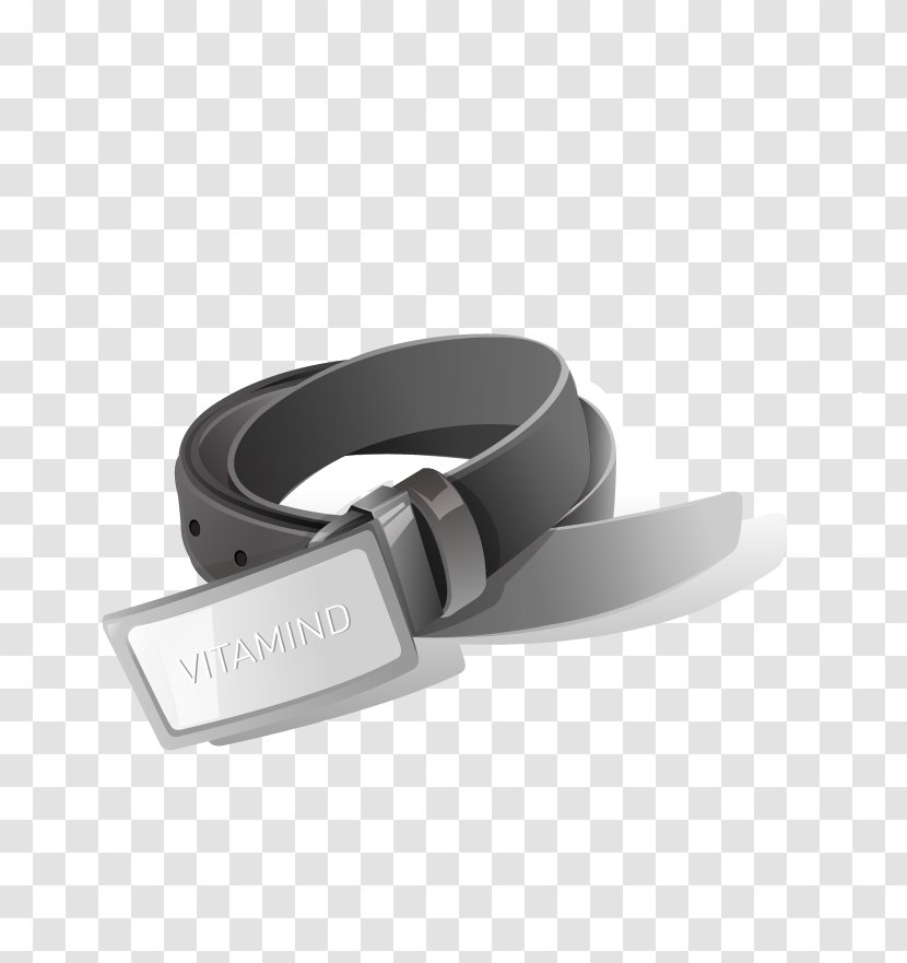Fashion Euclidean Vector Belt Icon - Accessory - Black Transparent PNG