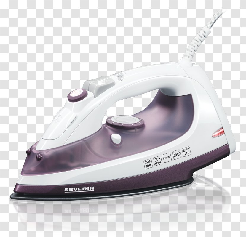 Clothes Iron Severin Elektro .ba Small Appliance Ironing - Hardware - Steam Transparent PNG