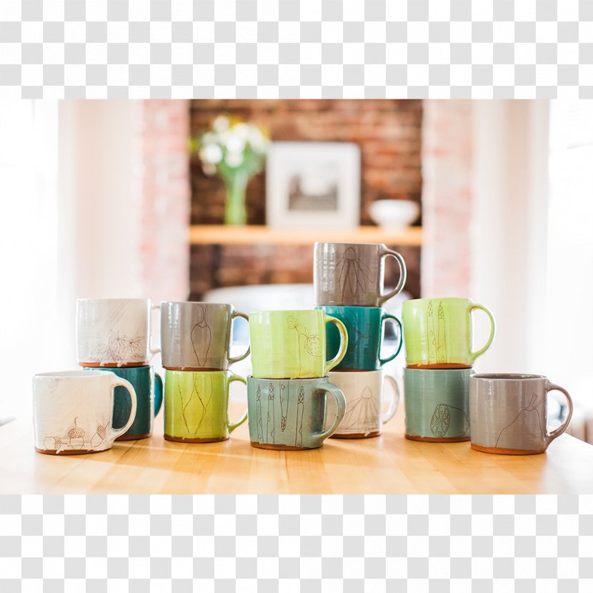 Coffee Cup Jenna Vanden Brink Ceramic Earthenware - Shelf - Ceramics Transparent PNG