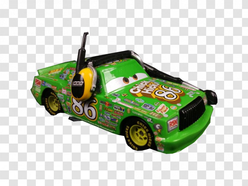 Cars Race-O-Rama Chick Hicks Natalie Certain Toy - Motor Vehicle - 3 Transparent PNG
