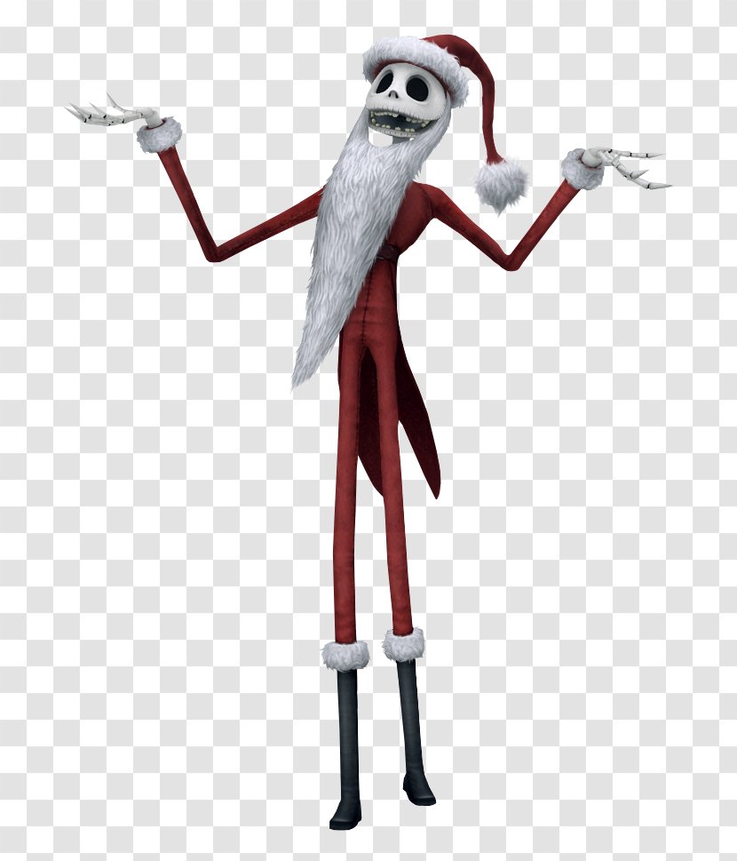 Jack Skellington Santa Claus The Nightmare Before Christmas: Pumpkin King Suit Costume - Christmas - Sleigh Transparent PNG