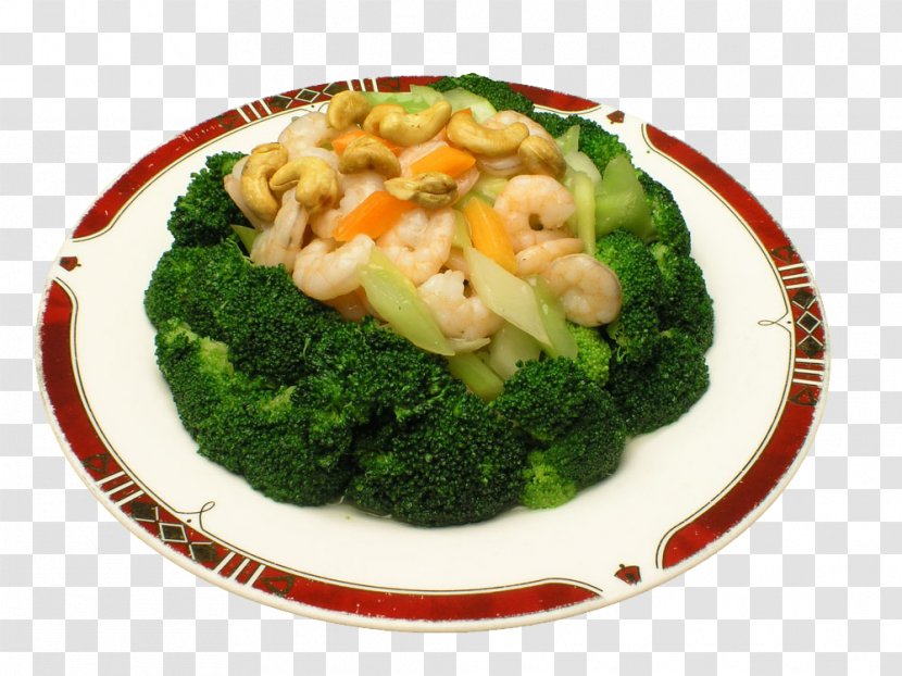 Cap Cai Cashew Vegetarian Cuisine Food - Leaf Vegetable - Emerald Shrimp Picture Material Transparent PNG