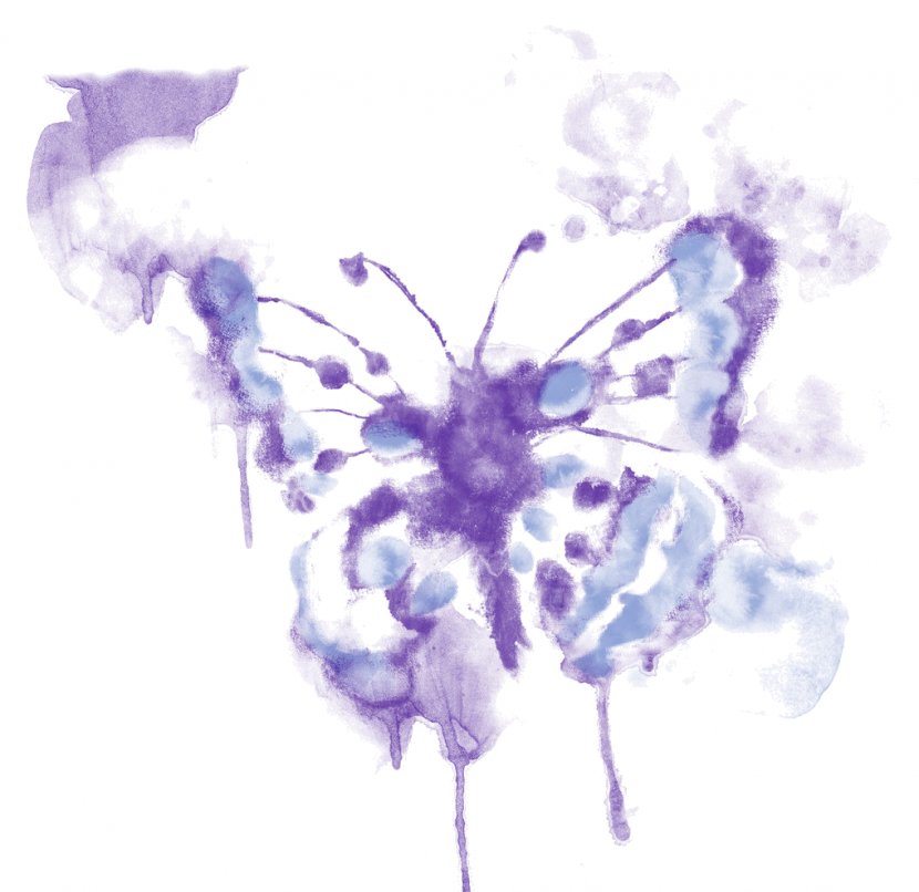 Butterfly Watercolor Painting Clip Art - Invertebrate - Carolynns Transparent PNG