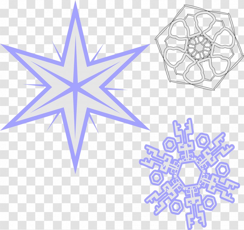 Snowflake Schema Clip Art - White - Clipart Collection Snowflakes Transparent PNG
