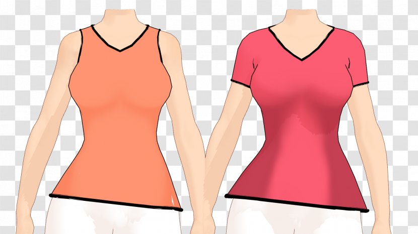 T-shirt Clothing Sleeveless Shirt Top - Frame Transparent PNG