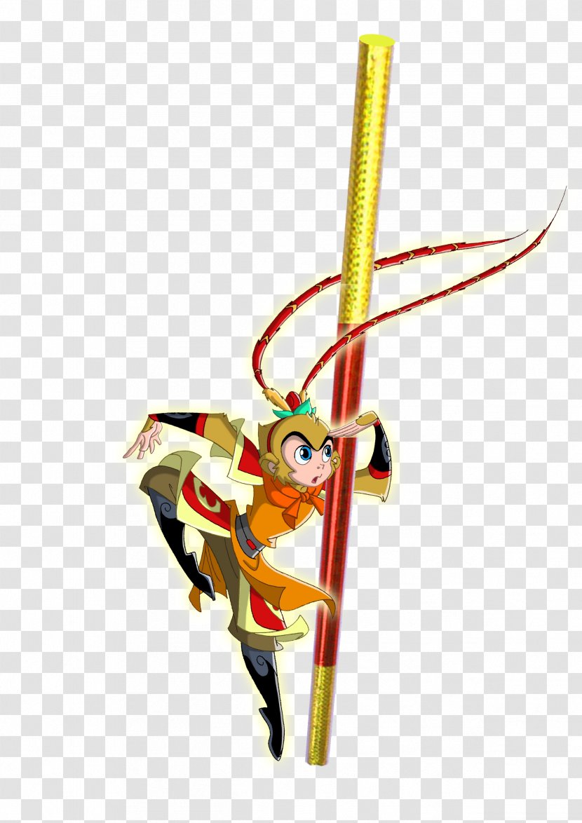 Chinese New Year Monkey Years Day Poster - Ruyi Jingu Bang - Sun Wukong And Gold Hoop Bar Transparent PNG