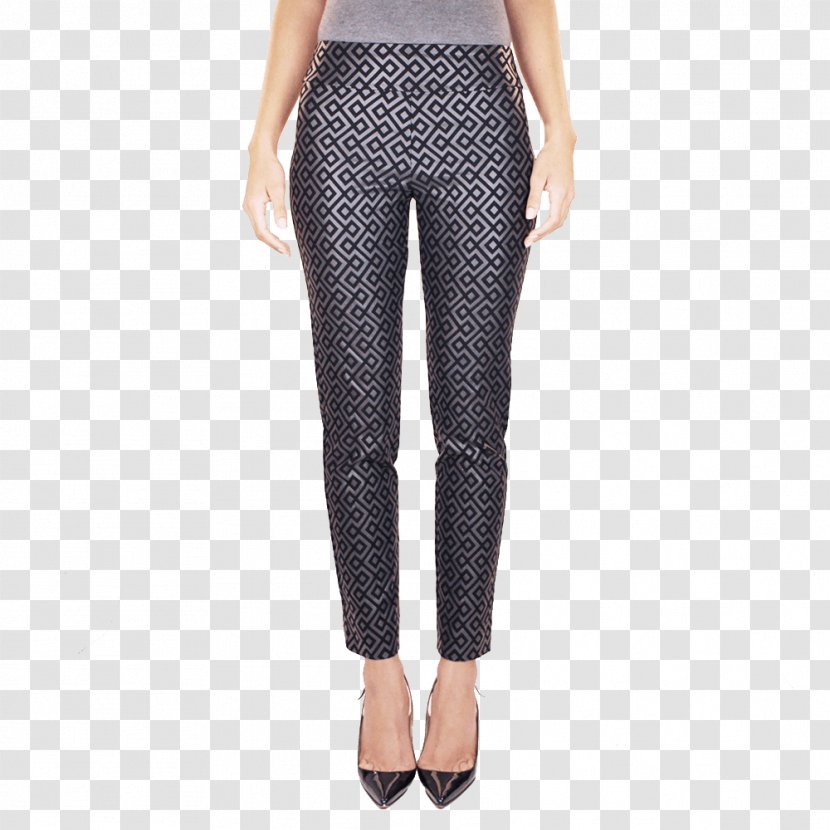 Leggings Inseam Waist Leather - Silhouette - Frame Transparent PNG