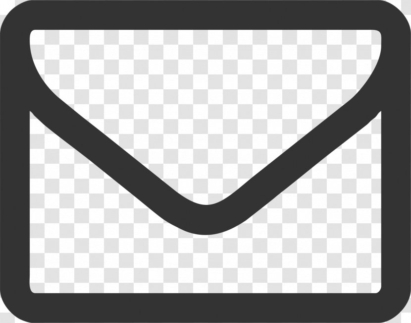 Envelope Mail - Black Transparent PNG
