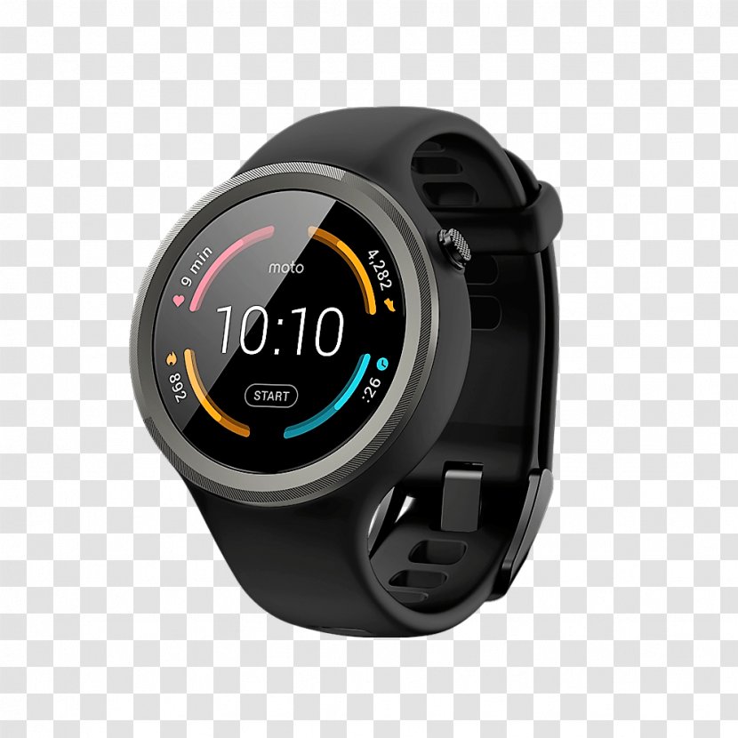 Smartwatch Moto 360 (2nd Generation) Motorola Sport - Watch Transparent PNG