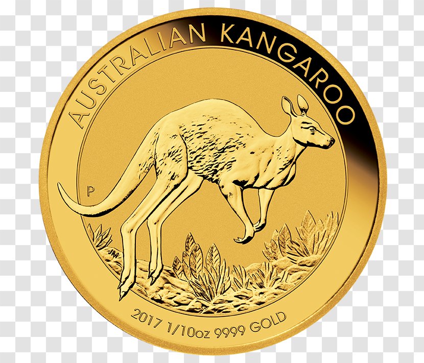 Perth Mint Australian Gold Nugget Kangaroo Bullion Coin - As An Investment Transparent PNG