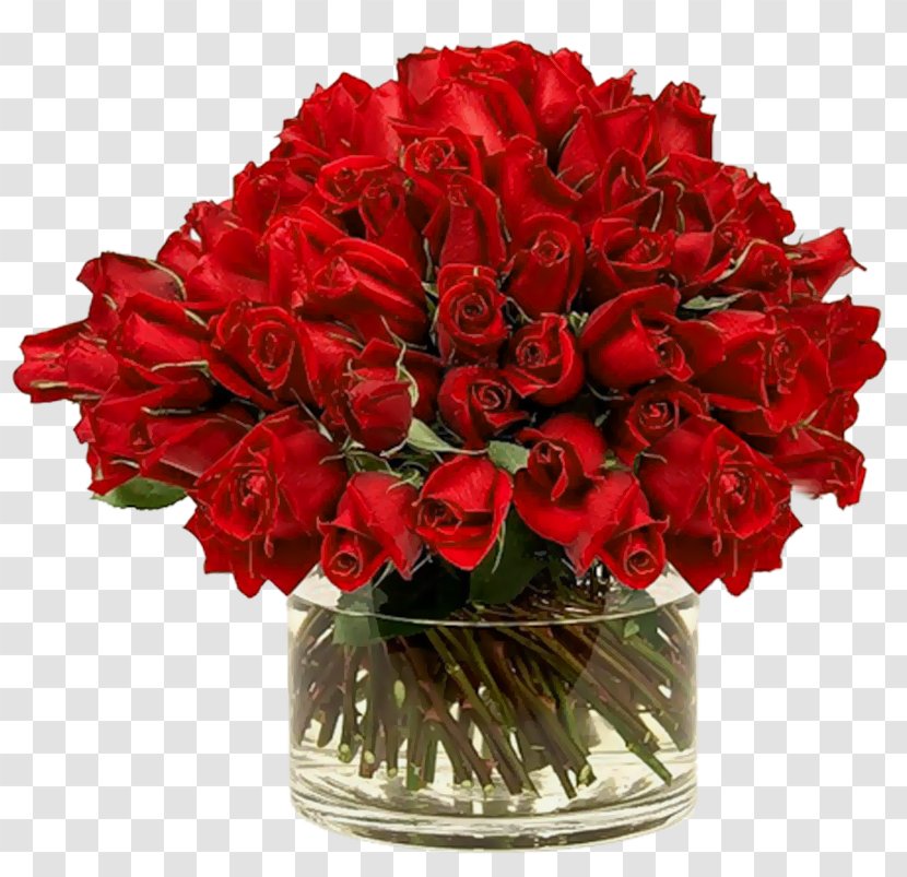 Rose Vase Red Clip Art - Transparent Roses In Transparent PNG