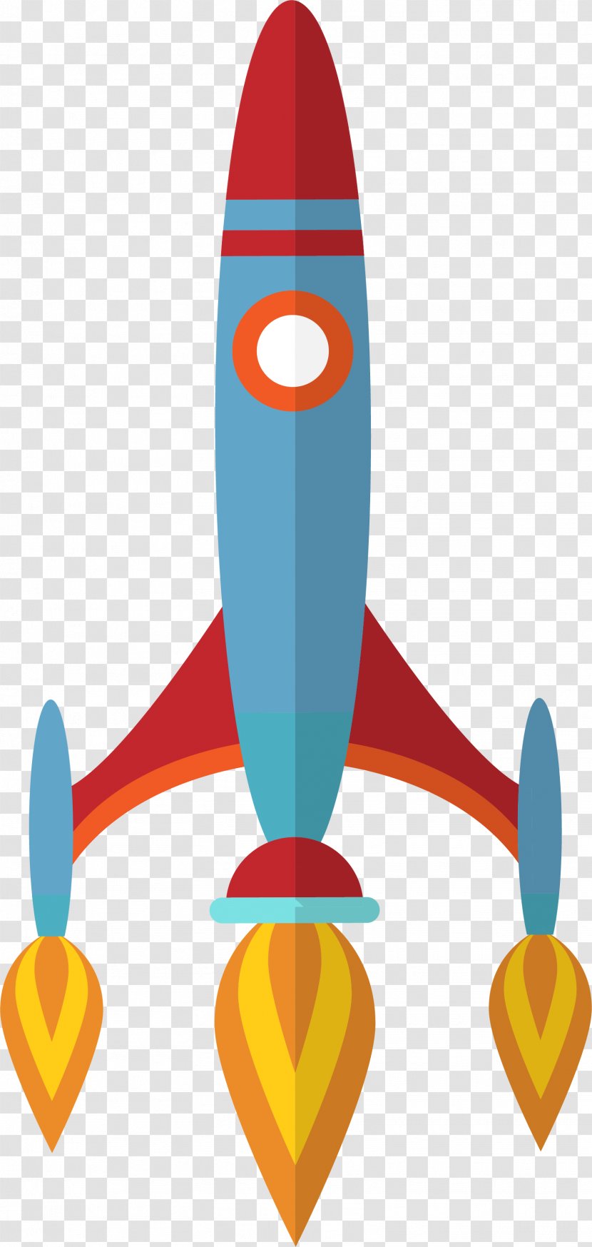 Rocket Spacecraft Clip Art - Spaceflight - Cartoon Transparent PNG