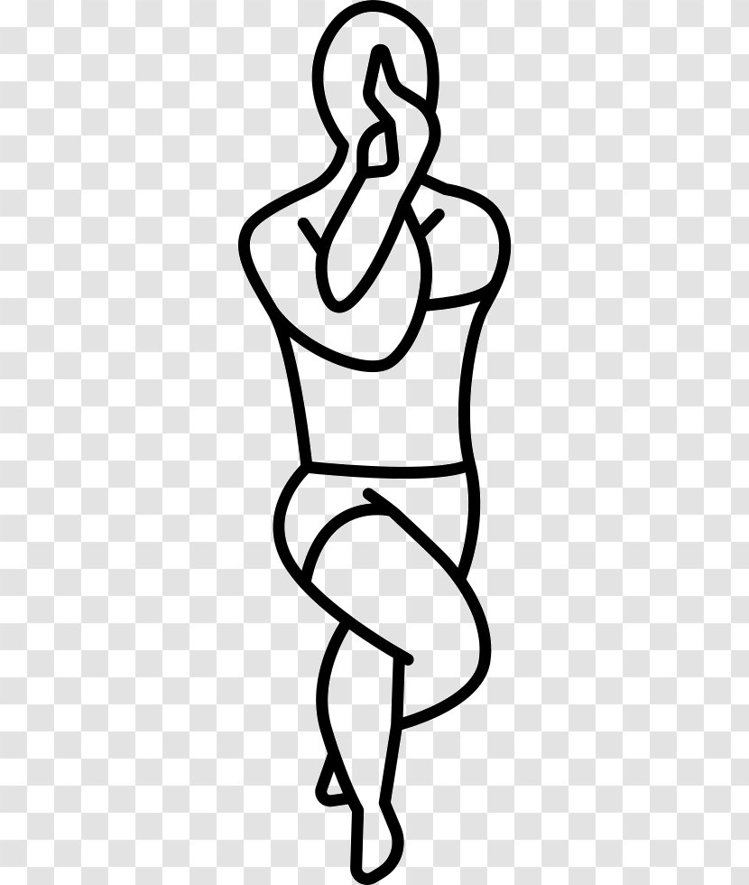 Hatha Yoga Asana Stretching Posture Transparent PNG