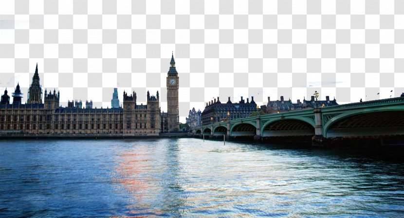 Palace Of Westminster Big Ben River Thames Bridge Tube Station - London - UK Ben, Landscape Photography Transparent PNG