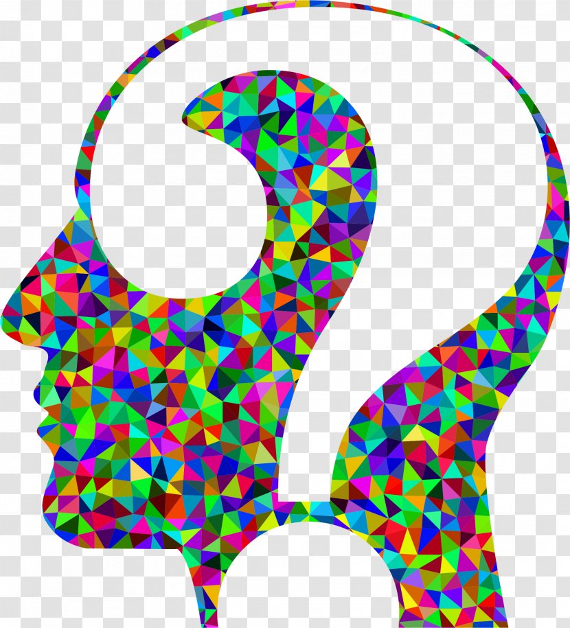 Question Mark Human Head Clip Art - Flower Transparent PNG