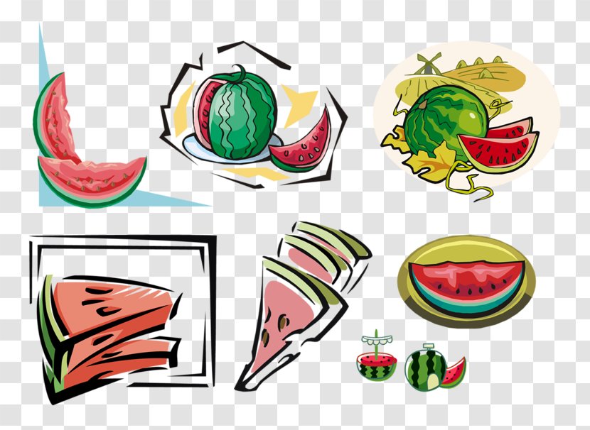 Fruit Honeydew T-shirt Watermelon Citrullus Lanatus - Hand-painted Transparent PNG
